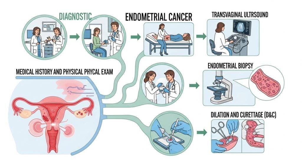How Is Endometrial Cancer Diagnosed?—  Dr. Lucas