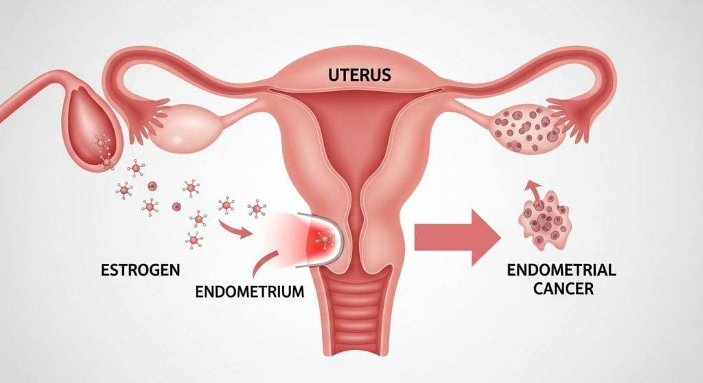 How Estrogen Causes Endometrial Cancer — Dr. lucas 