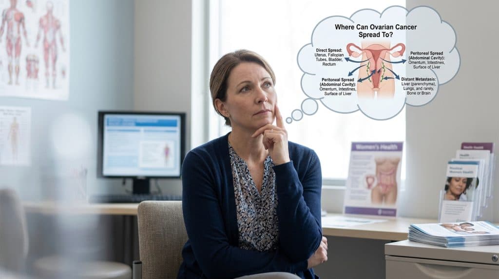 Where Can Ovarian Cancer Spread To? | Dr. lucas minig 