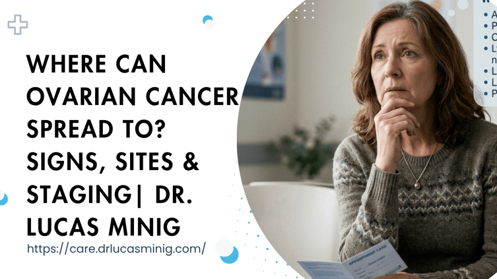 Where Can Ovarian Cancer Spread To? | Dr. lucas minig