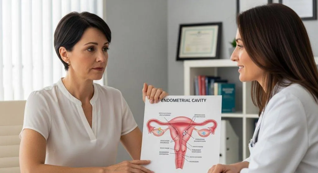 Does Fluid in the Endometrial Cavity Mean Cancer? — Dr. Lucas