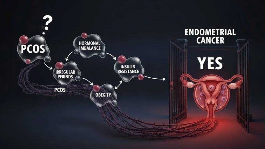 Can PCOS Cause Endometrial Cancer? - Dr Lucas minig