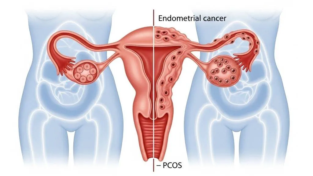Can PCOS Cause Endometrial Cancer? - Dr Lucas minig