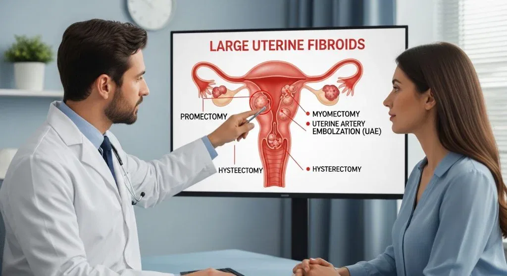 Best Treatment for Large Uterine Fibroids — dr. lucas minig