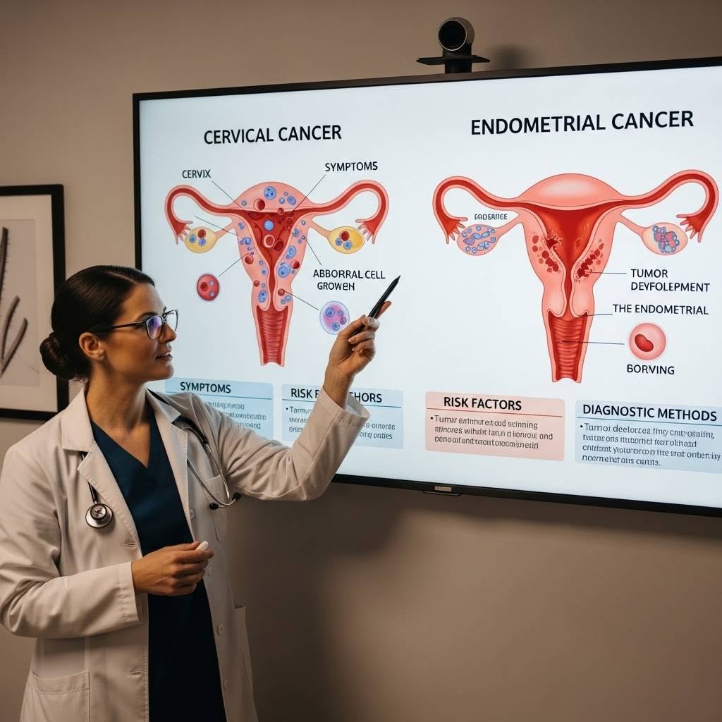 Is Cervical Cancer the Same as Endometrial Cancer? — Dr. lucas minig