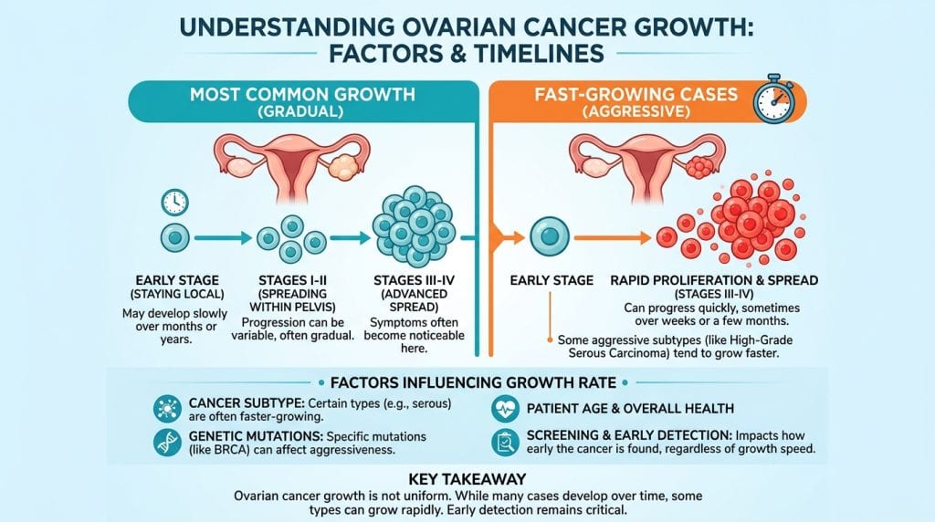 How Fast Can Ovarian Cancer Grow? | Dr. lucas minig